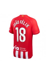 Fotbalové Dres Atletico Madrid Joao Felix #18 Domácí Oblečení 2023-24 Krátký Rukáv